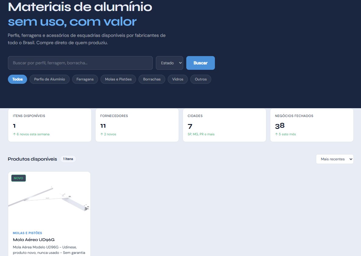 Página principal — catálogo de produtos